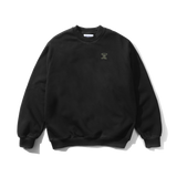 Terrain Basic Crewneck, Washed Black