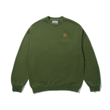 Terrain Basic Crewneck, Washed Moss