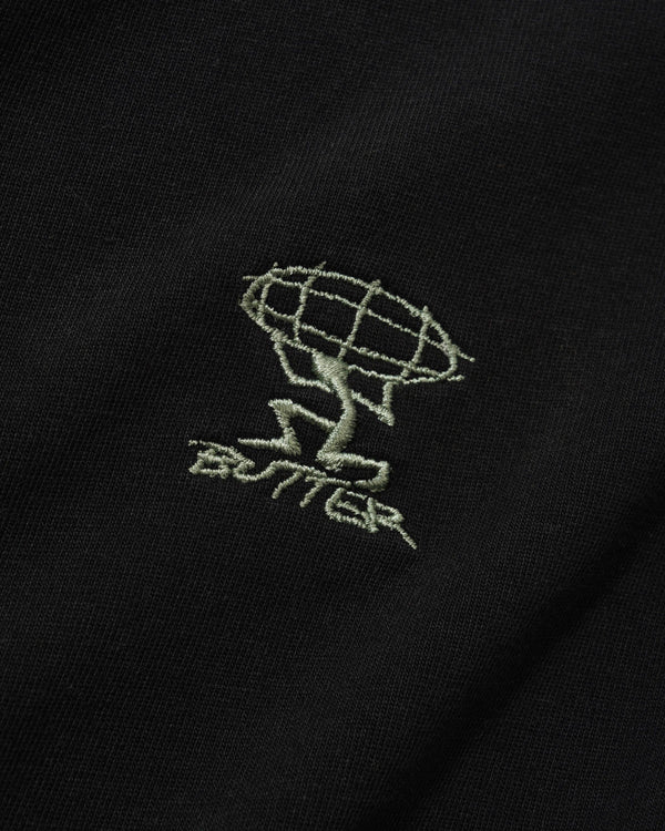 Butter Goods Terrain Basic Tee, Washed Black