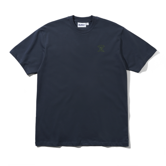 Terrain Basic Tee, Washed Dull Navy