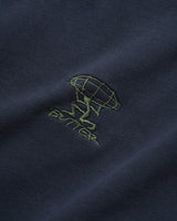 Terrain Basic Tee, Washed Dull Navy