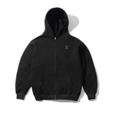 Terrain Basic Zip-Thru Hood, Washed Black