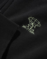 Terrain Basic Zip-Thru Hood, Washed Black