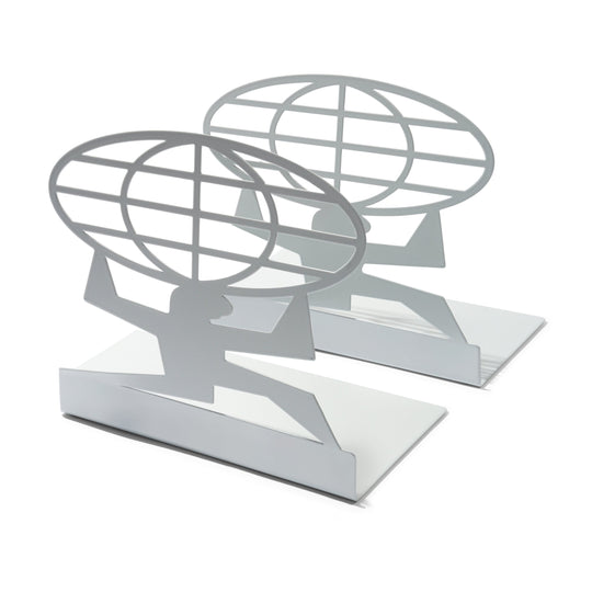 Terrain Metal Book Ends