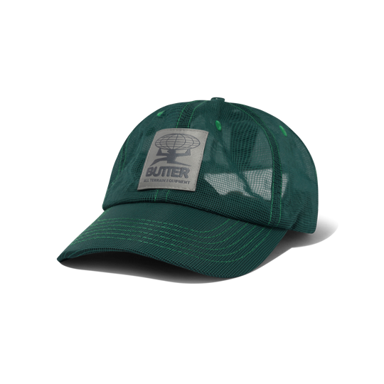 Terrain Fine Mesh 6 Panel Cap, Green