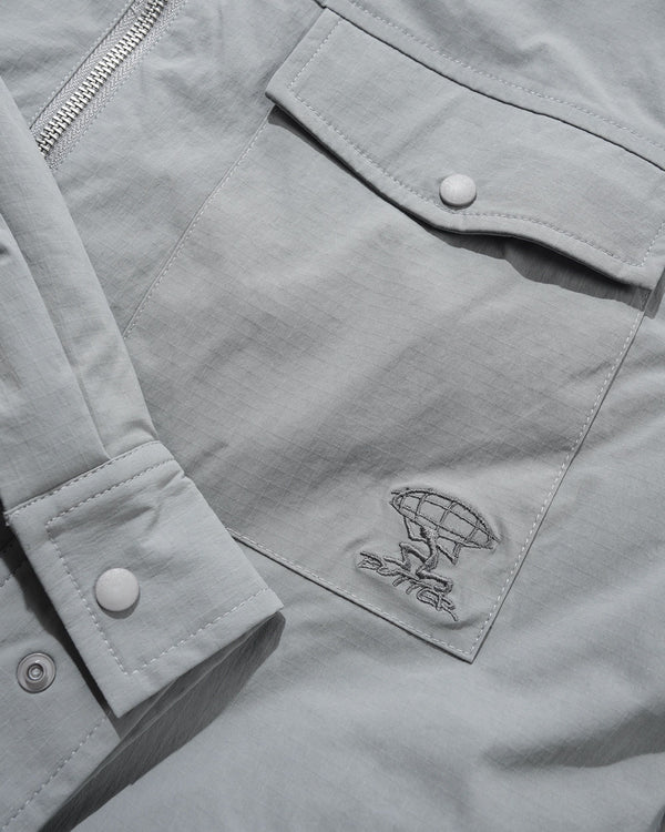 Butter Goods Terrain Insulated Shirt, Stone