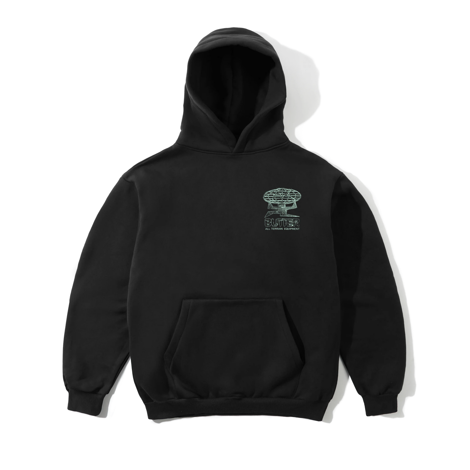 Terrain Pullover Hood, Black