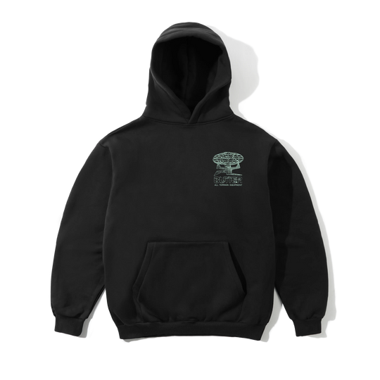 Terrain Pullover Hood, Black