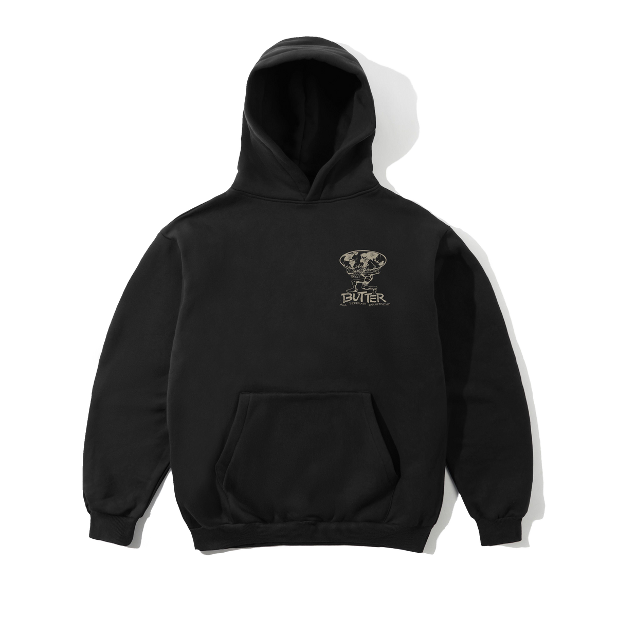 Terrain Pullover Hood, Black