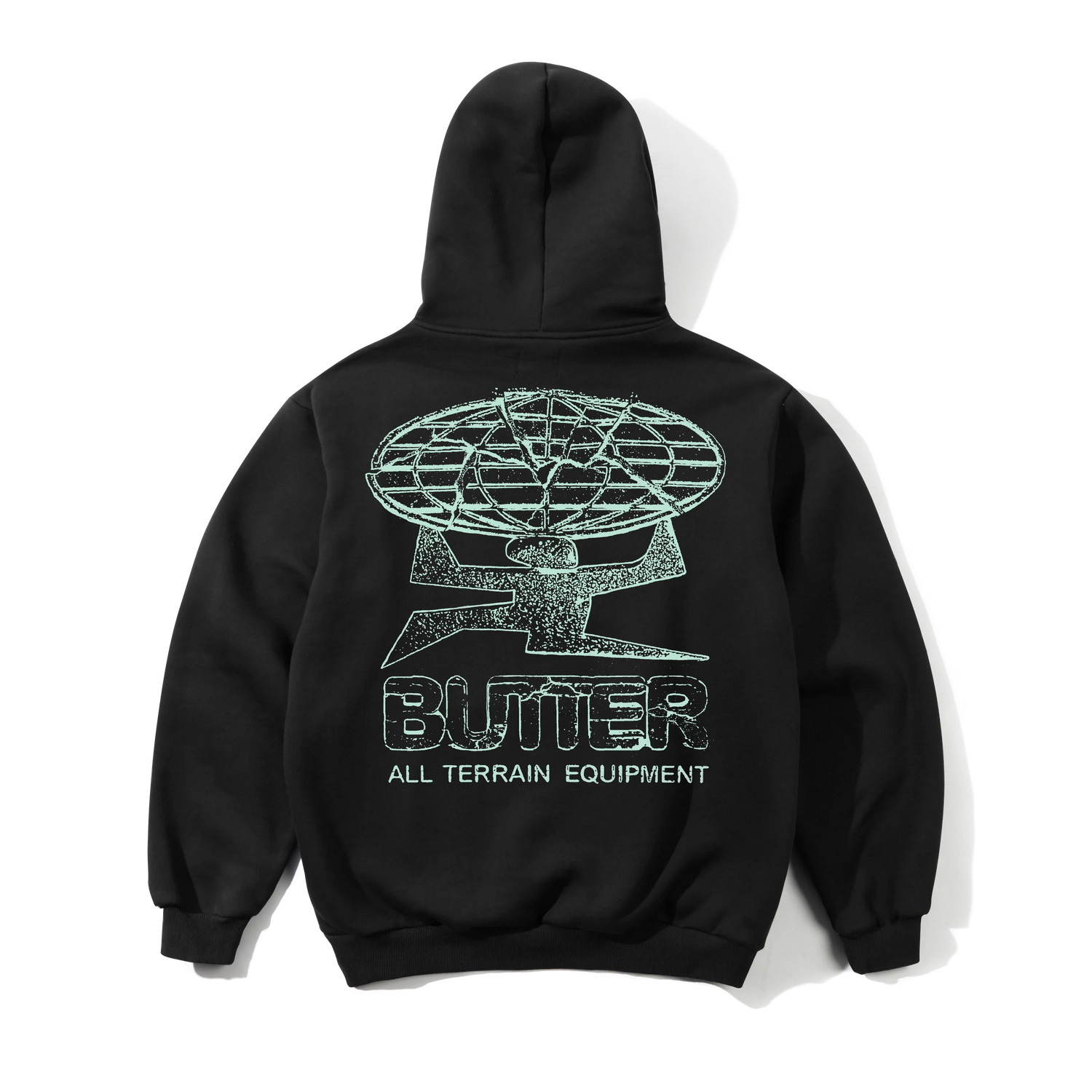 Terrain Pullover Hood, Black