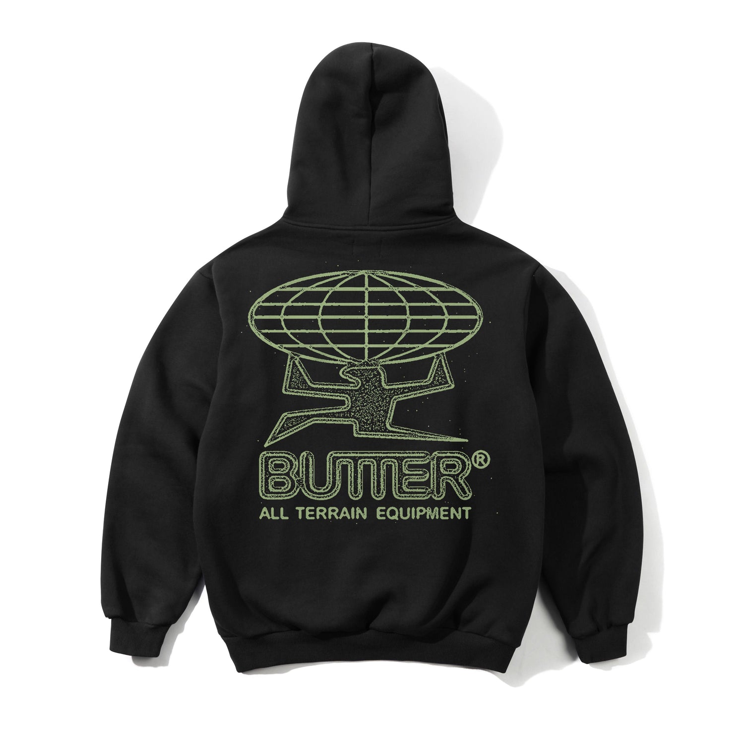 Terrain Pullover Hood, Black