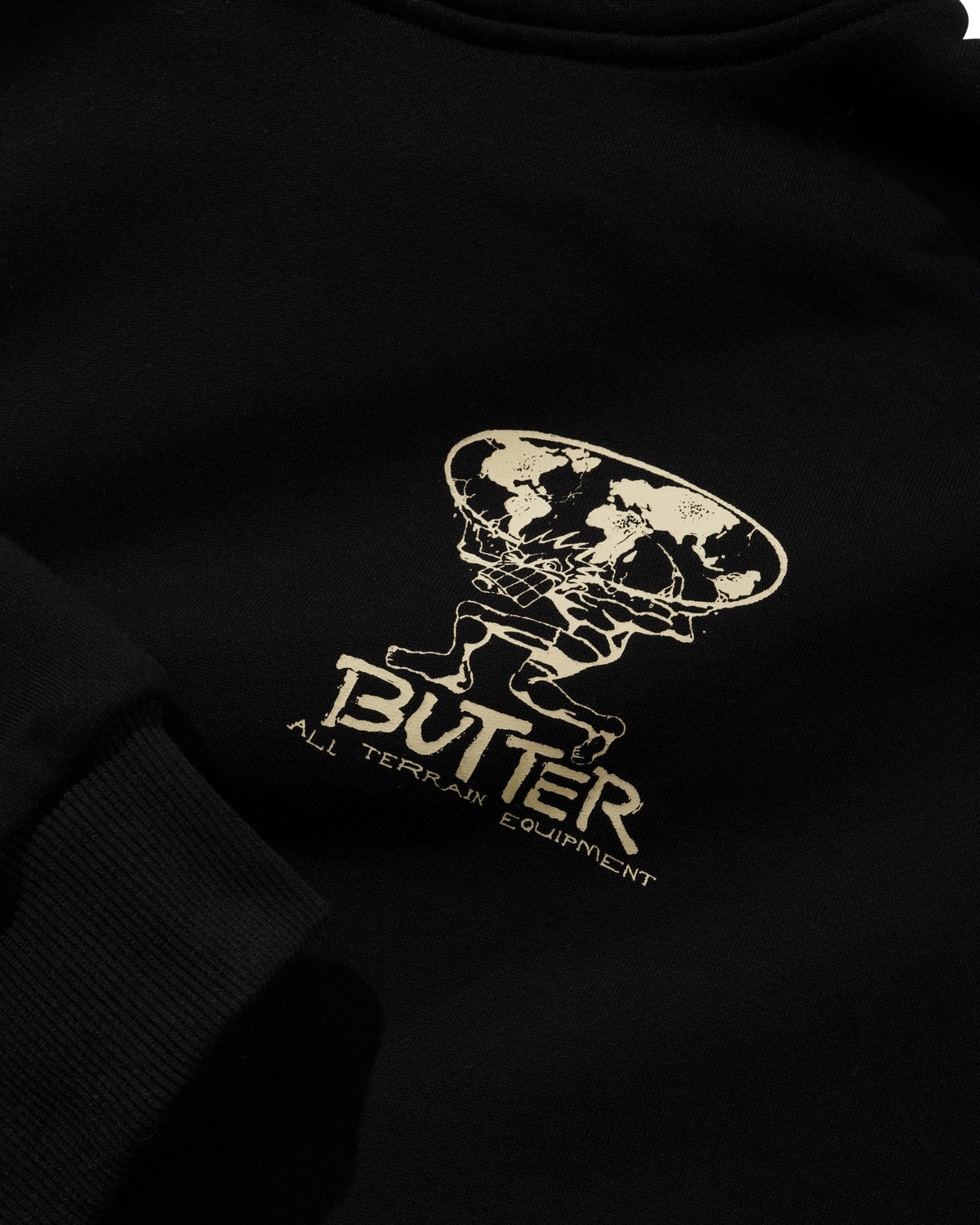 Terrain Pullover Hood, Black