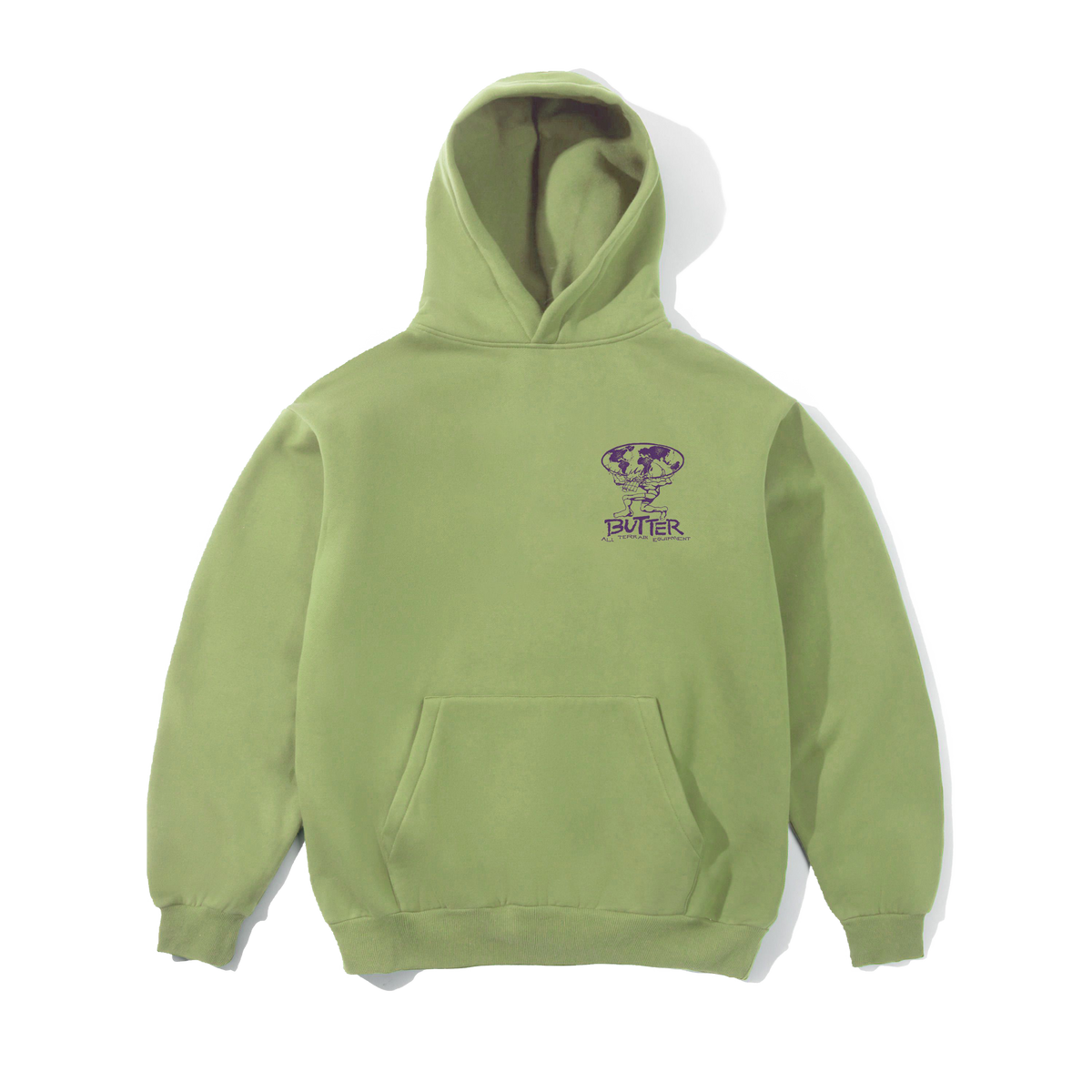 Terrain Pullover Hood, Moss