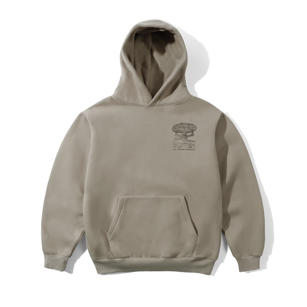 Butter Goods Terrain Pullover Hood, Stone