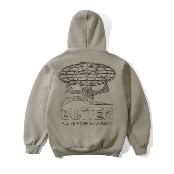 Butter Goods Terrain Pullover Hood, Stone