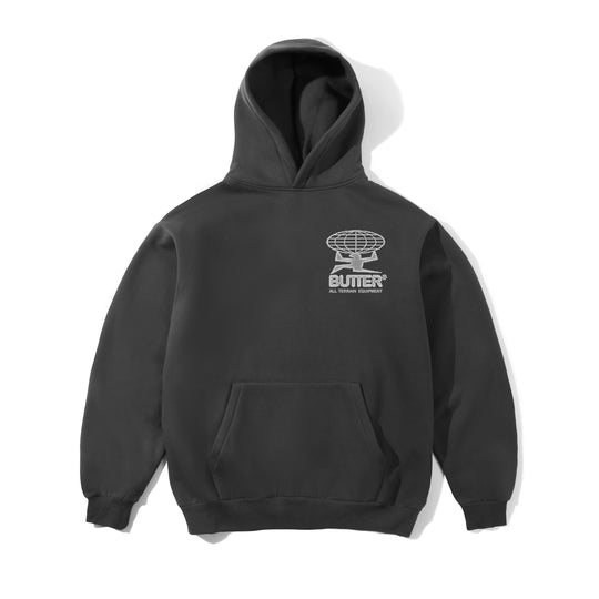 Terrain Pullover Hood, Washed Black