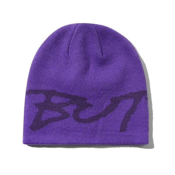 Butter Goods Terrain Skully Beanie, Purple