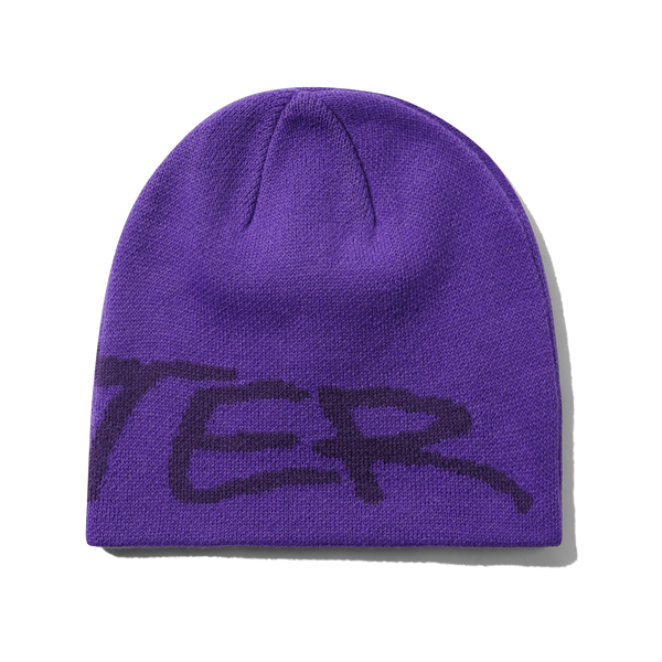 Butter Goods Terrain Skully Beanie, Purple