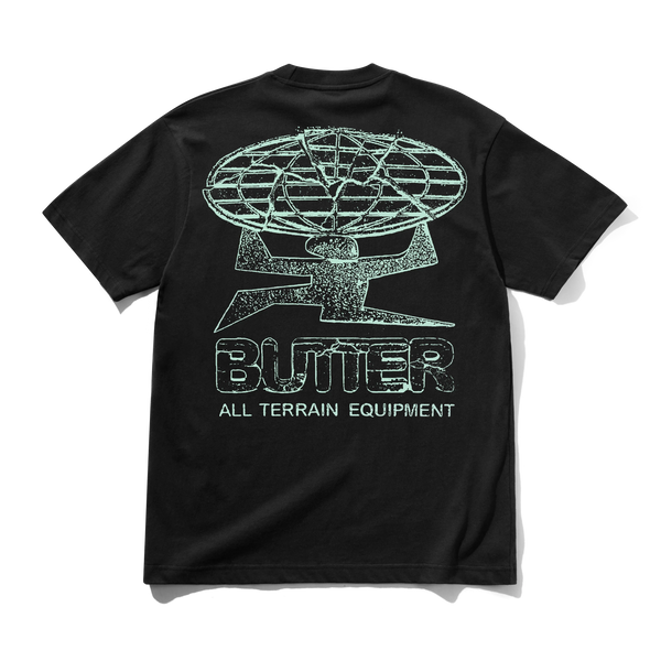 Butter Goods Terrain Tee, Black