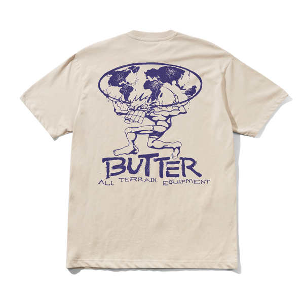 Butter Goods Terrain Tee, Bone