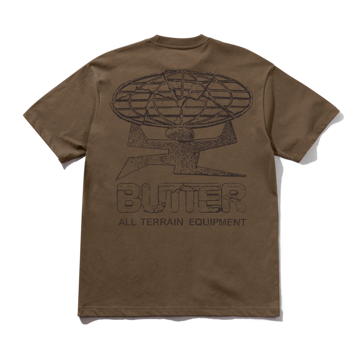 Terrain Tee, Dark Taupe