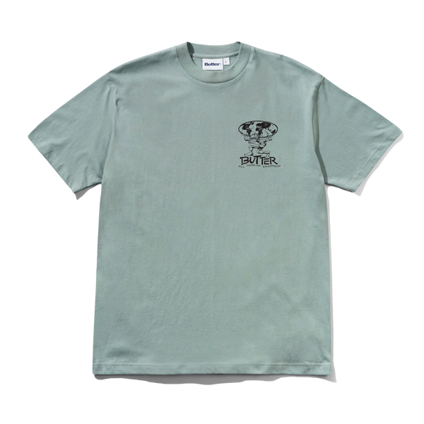 Butter Goods Terrain Tee, Dull Mint
