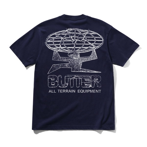 Butter Goods Terrain Tee, Midnight