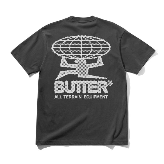 Terrain Tee, Washed Black