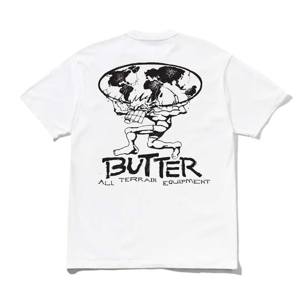 Butter Goods Terrain Tee, White