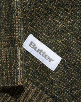 Textured Knit Sweater, Army