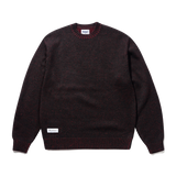 Textured Knit Sweater, Black