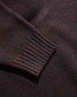 Textured Knit Sweater, Black