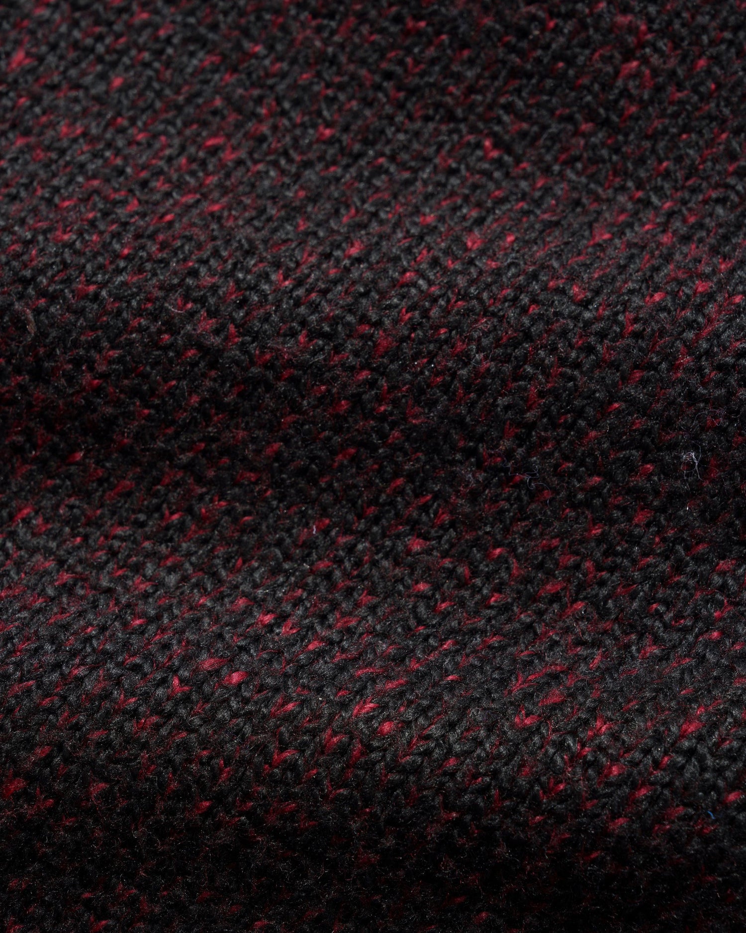 Textured Knit Sweater, Black