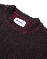 Textured Knit Sweater, Black