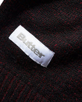 Textured Knit Sweater, Black