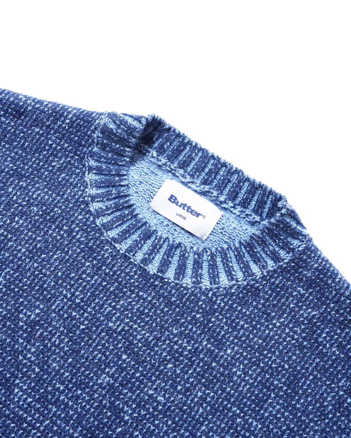 Textured Knit Sweater, Navy