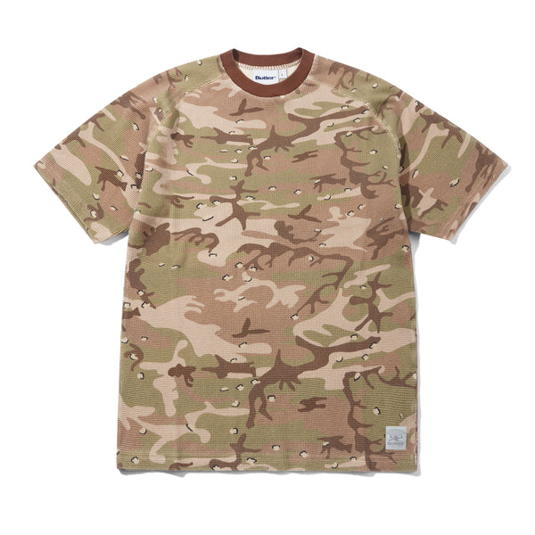 Butter Goods Thermal S/S Tee, Desert Camo