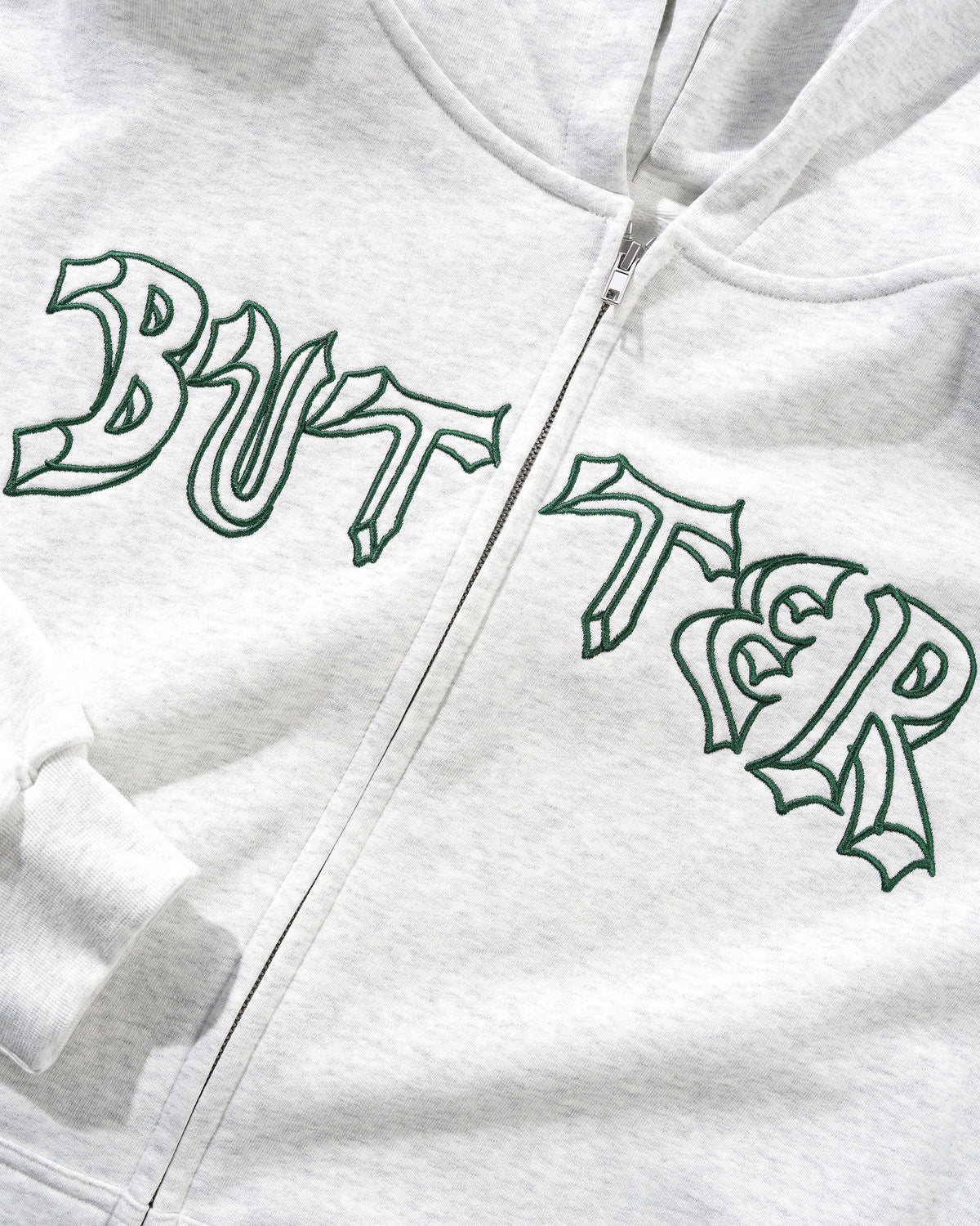 Thirteen Zip-Thru Hood, Ash