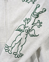 Thirteen Zip-Thru Hood, Ash