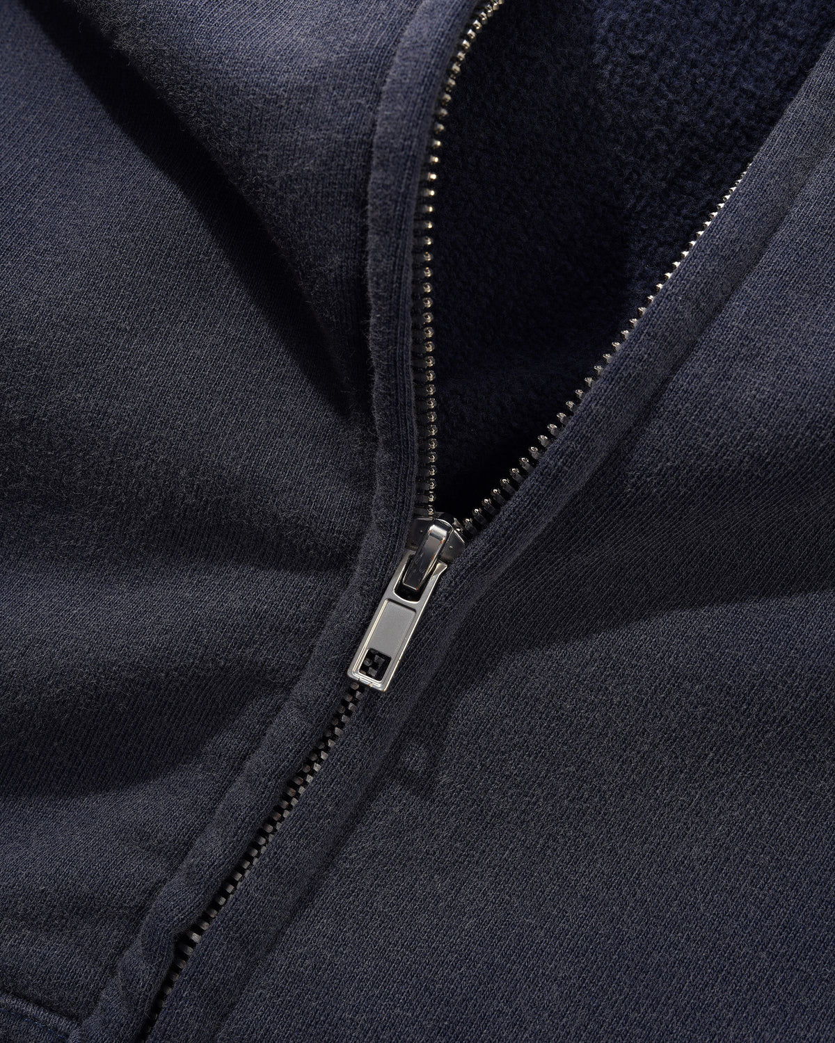 Thirteen Zip-Thru Hood, Washed Navy
