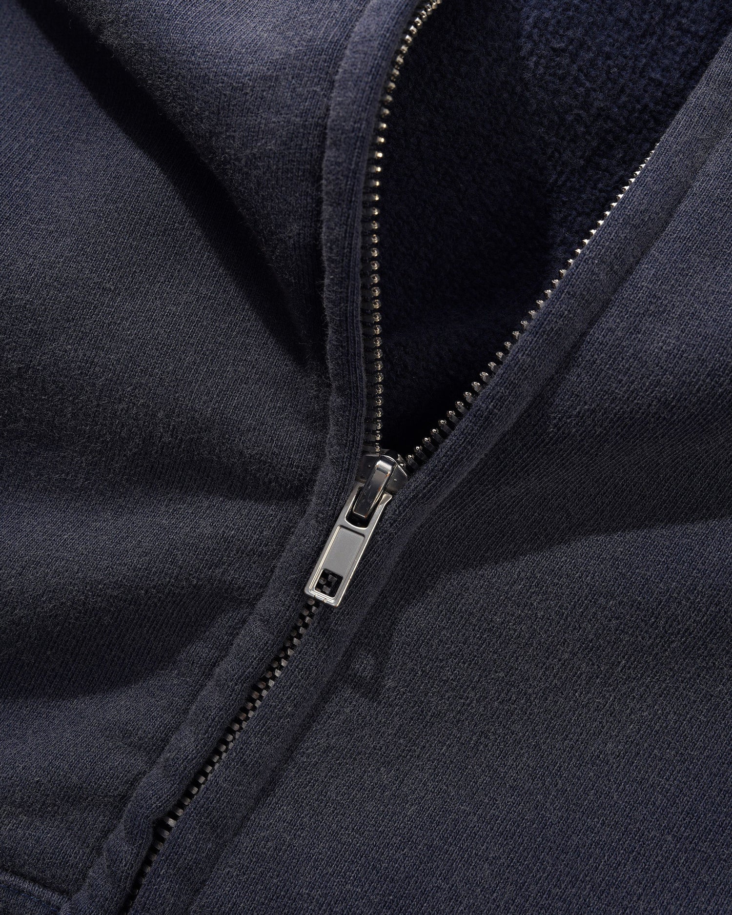 Thirteen Zip-Thru Hood, Washed Navy