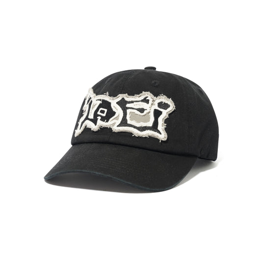 Thrash 6 Panel Cap, Black