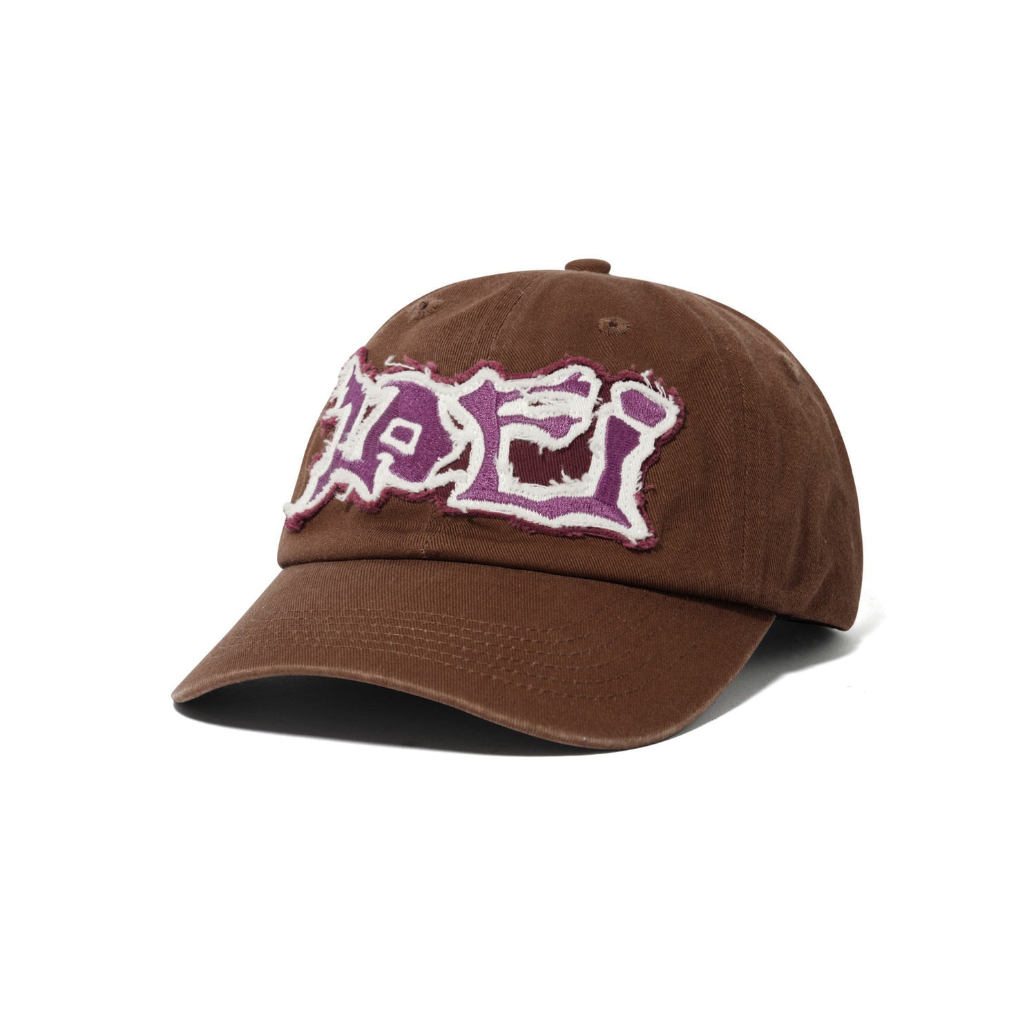 Thrash 6 Panel Cap, Brown