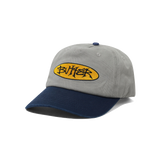 Tide 5 Panel Cap, Washed Grey / Navy