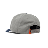Tide 5 Panel Cap, Washed Grey / Navy