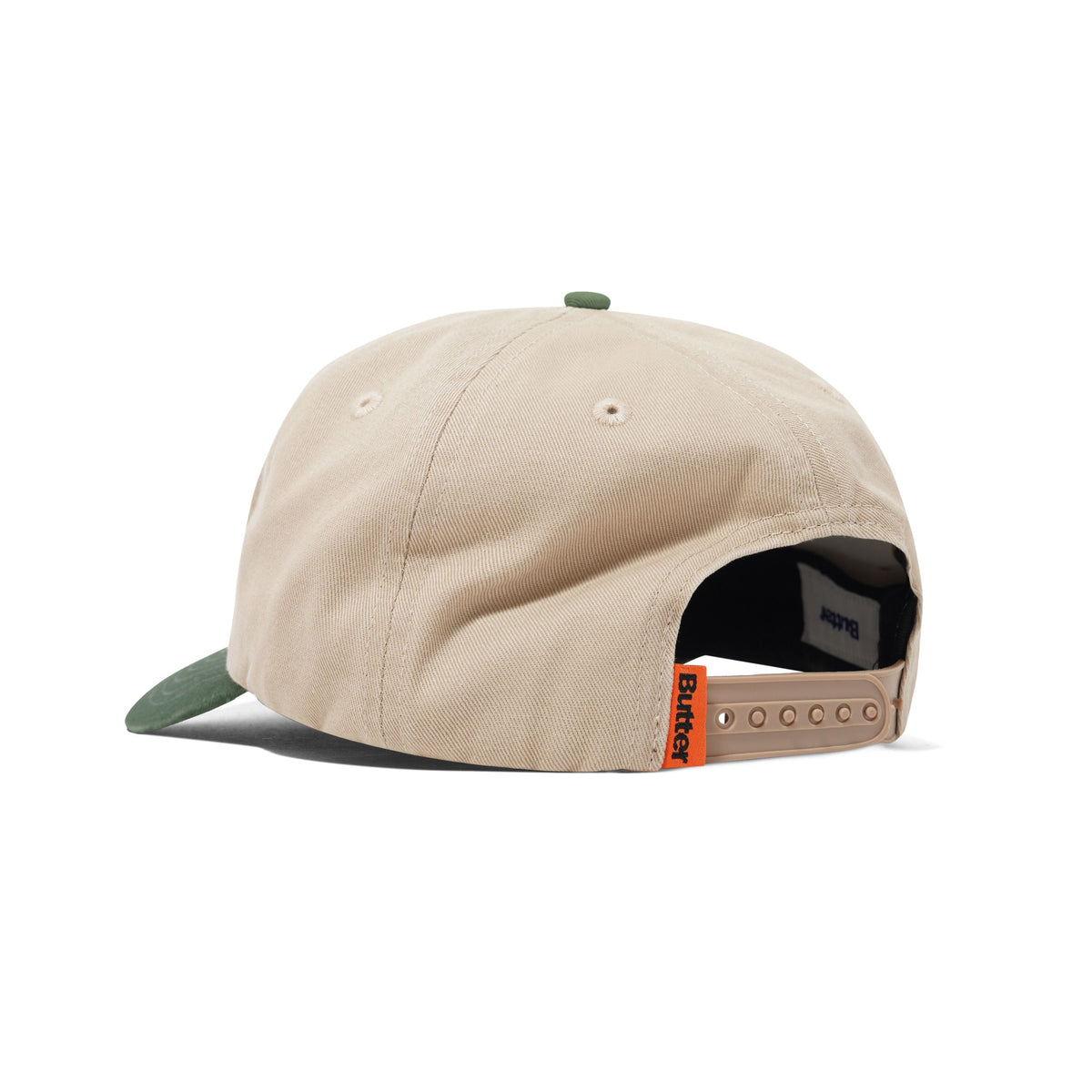 Tide 5 Panel Cap, Washed Tan / Seaweed