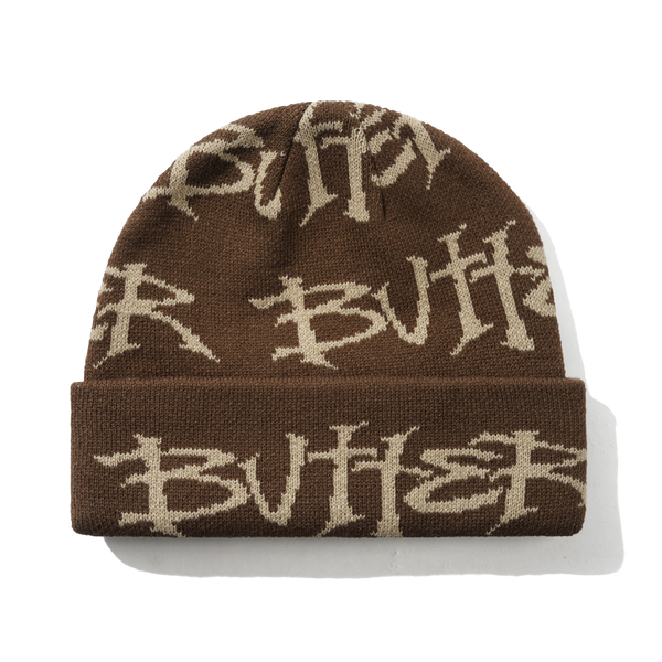 Butter Goods Tide Beanie, Brown