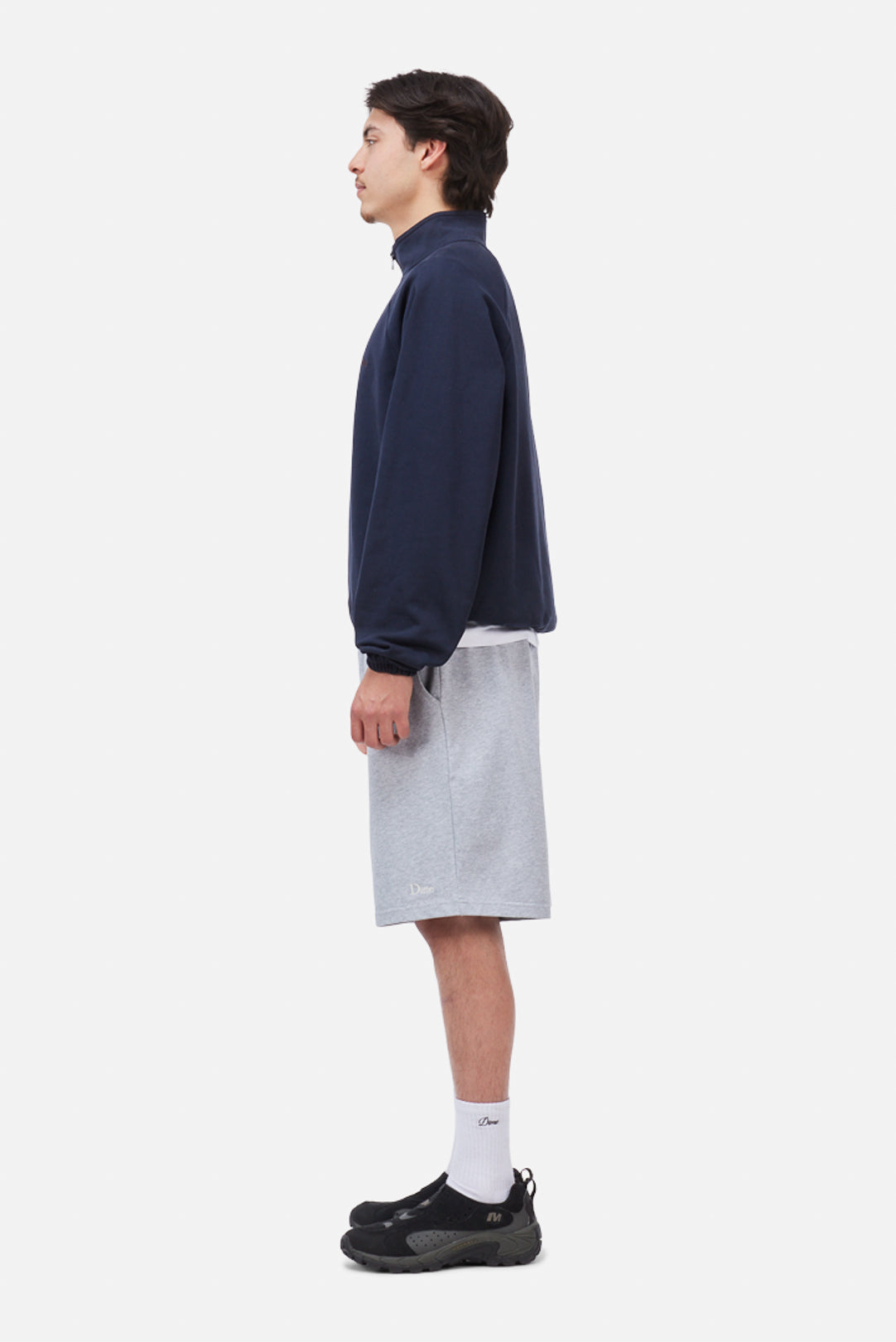 Classic Terry Quarter Zip, Navy
