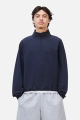 Classic Terry Quarter Zip, Navy
