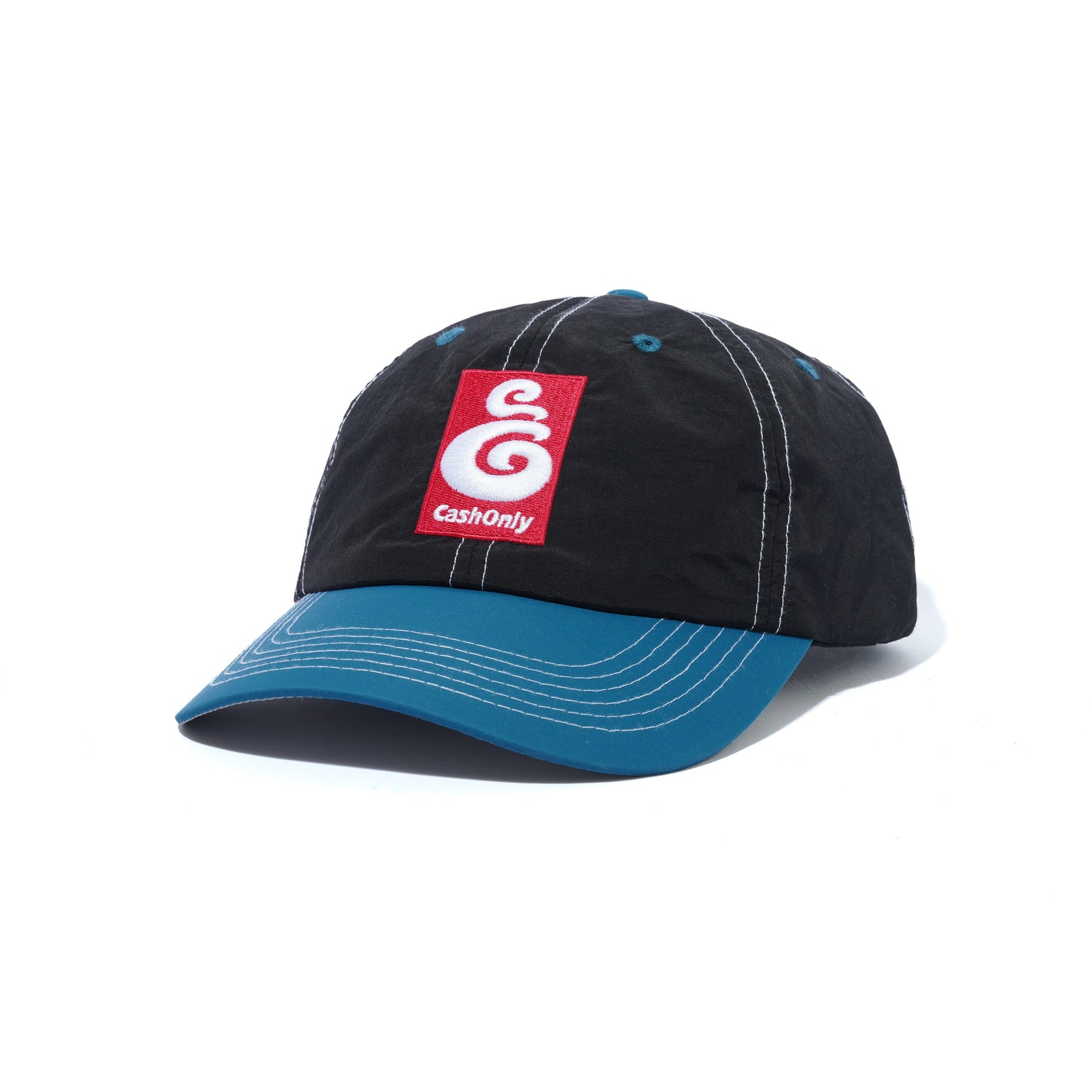 Tour 6 Panel Cap, Black